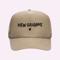I LOVE NEW ORLEANS ♡ printed trucker hat