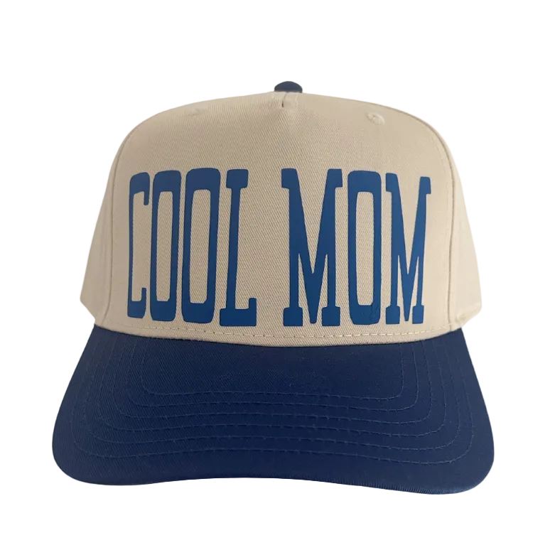 COOL MOM ♡ printed hat