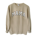COLLEGIATE MAMA ♡ beige printed mama sweatshirt