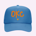 I LOVE OKC ♡ printed trucker hat